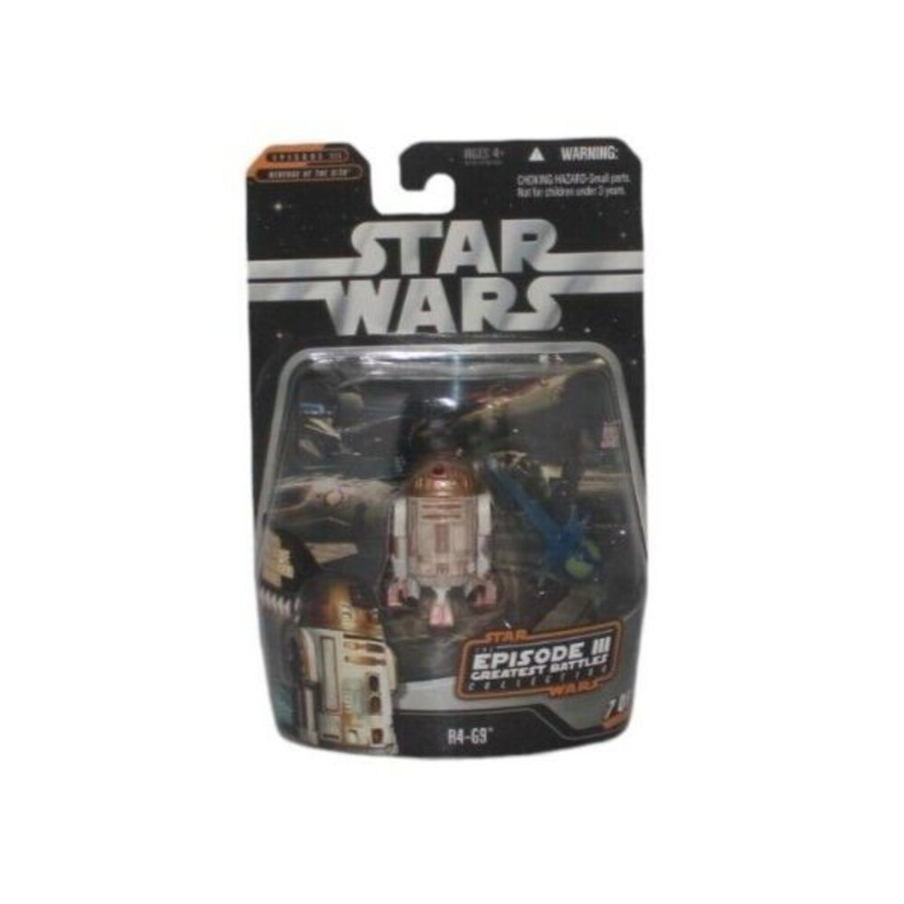Star Wars Episode III Greatest Battles R4-G9 #7 3.75" Action Figure Astromech Br